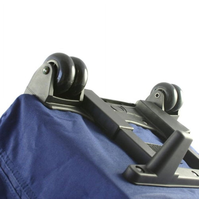 Roll-Away Deluxe Rolling Backpack with Wheels and Convertible Back Panel