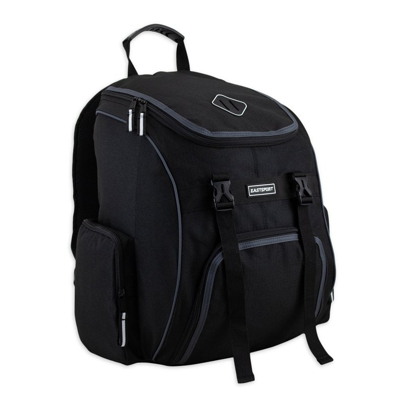 Unisex Oversized Laptop Backpack with Multiple Pockets and Padded Straps
