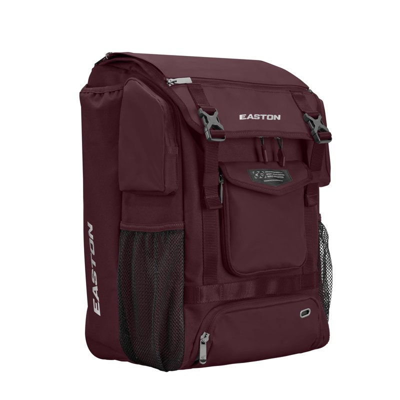 Baseball Equipment Backpack with Bat Sleeves and Ventilated Shoe Compartment