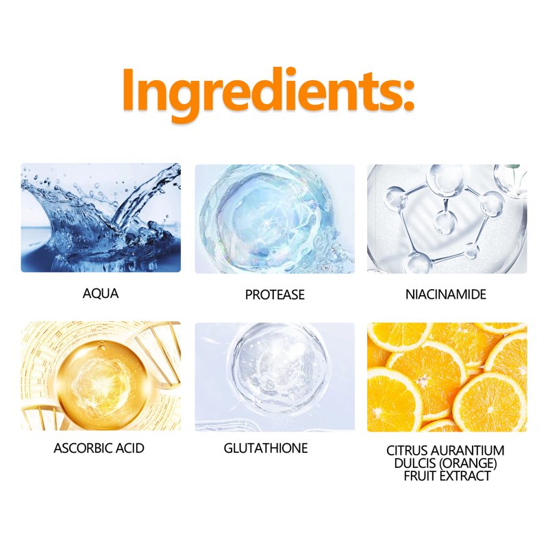 Orange Exfoliating Gel for Face and Body - All Skin Types 1.76oz