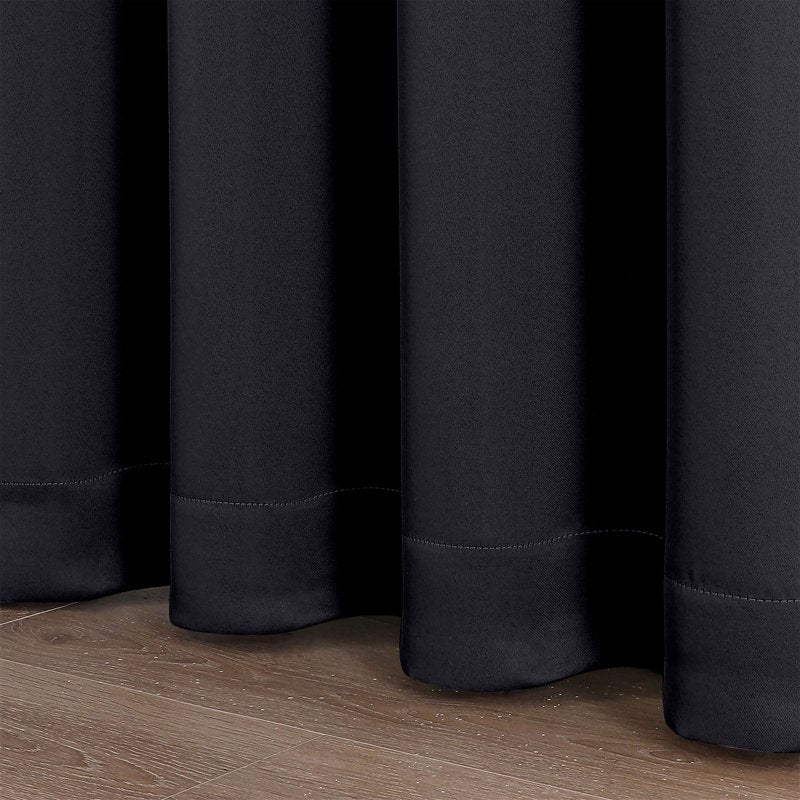 Blackout Curtains for Bedroom Living Room - Thermal Insulated Room Darkening Drapes - 2 Panels