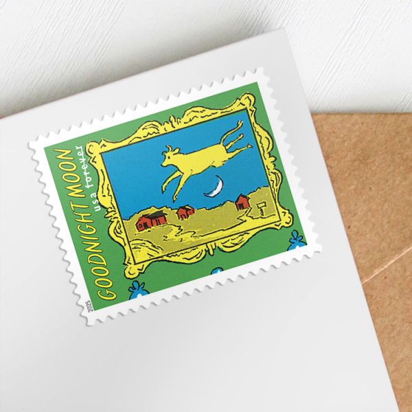 Goodnight Moon USPS Forever Postage Stamp Sheet of 16 Kids Bedtime Book Animal Celebration