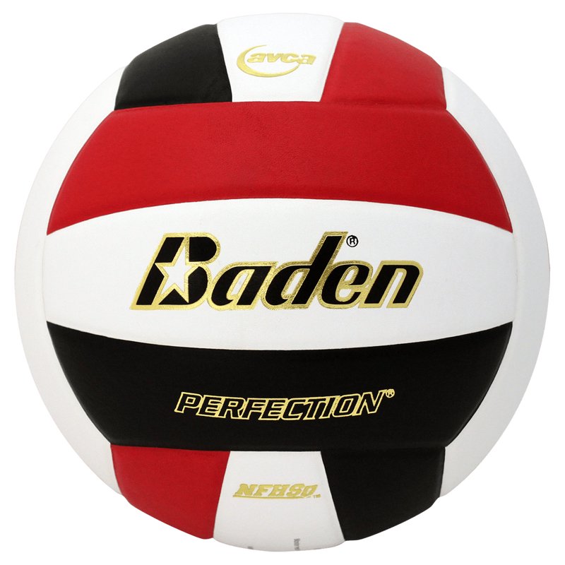 Indoor Volleyball - Official Size Leather Volleyball for Competitive Play