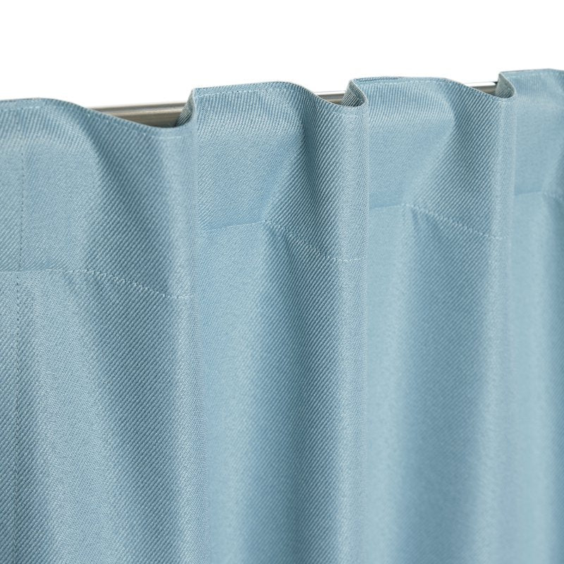 Blackout Curtain Panel Pair - 84 Inch Length, Rod Pocket & Back Tabs