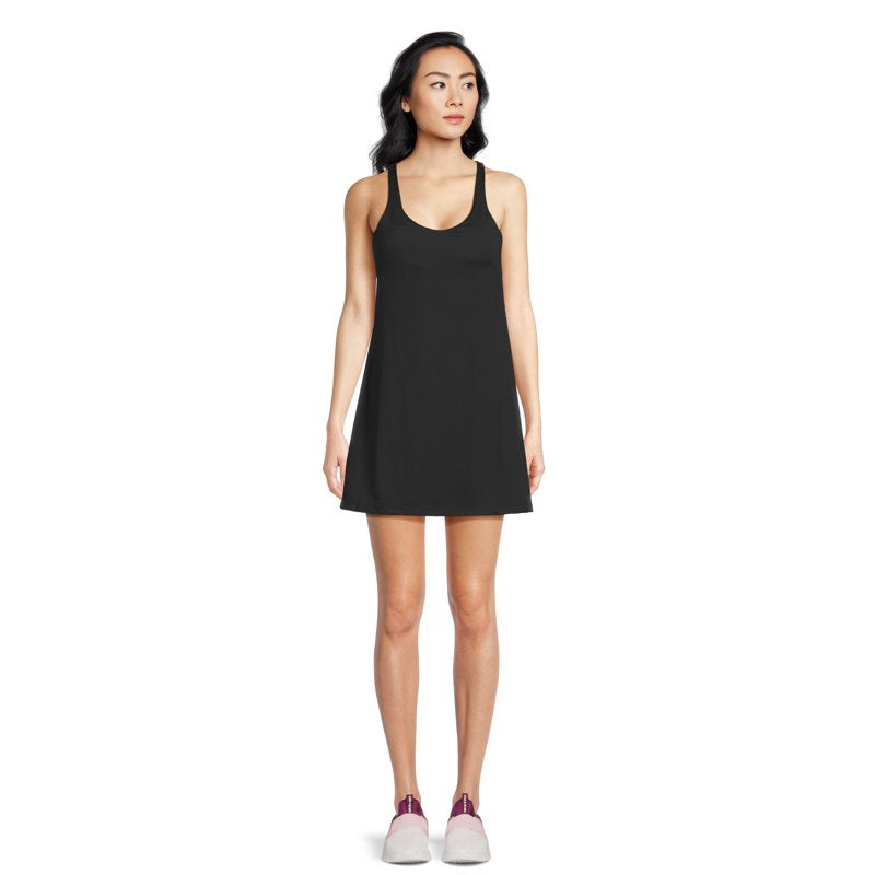 Women's Active Dress with Built-In Bra and Moisture-Wicking Shorts