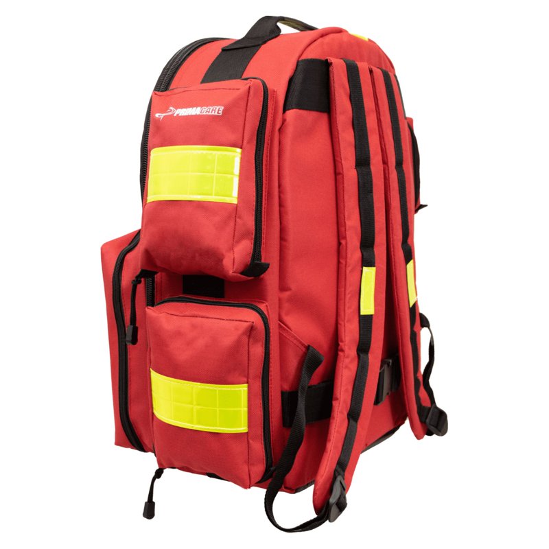 Trauma Emergency Medical Backpack Bag for O2 Tank and Supplies - 17x6x19 Inches