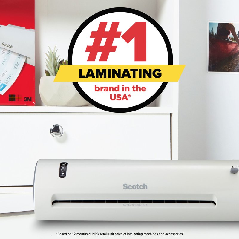 Thermal Laminating Pouches 8.5 x 11 Inch 3 Mil Clear Pack of 100