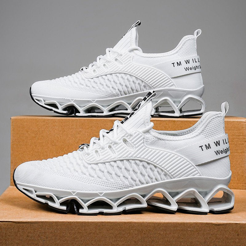 Men's Breathable Mesh Running Shoes Non Slip Casual Athletic Sneakers