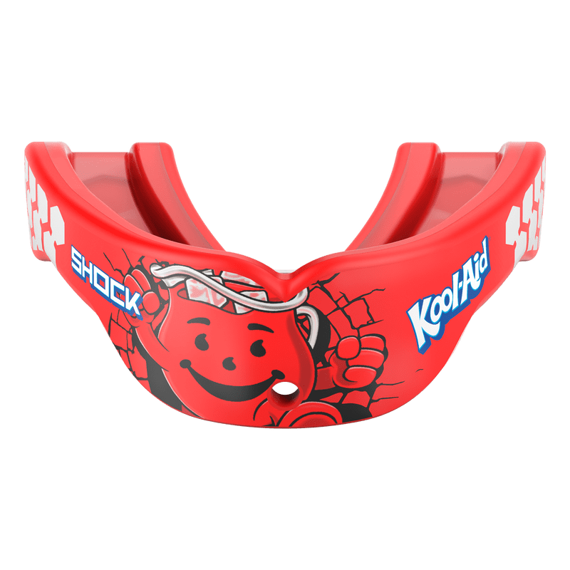 Youth Gel Max Mouthguard with Kool-Aid Cherry Print for Sports Protection