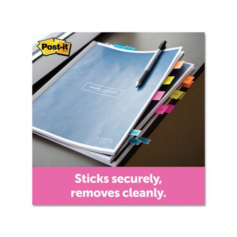 Page Flags in Desk Grip Dispenser - Assorted Colors, 200 Flags per Dispenser