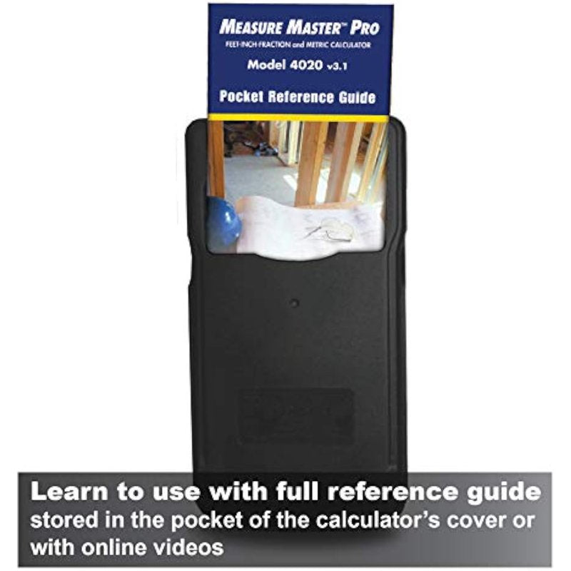 Measuring Calculator for Feet-Inch-Fraction and Metric Conversions