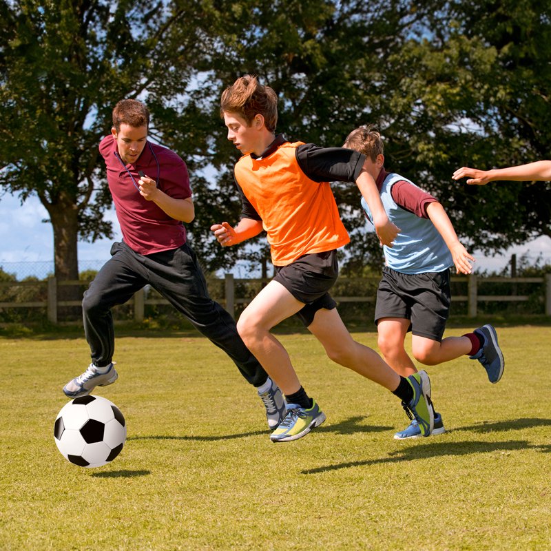 PlayZap Soccer Ball Size 3 4 5 with Pump - Single or 2 Pack, Official Size & Weight, Indoor Outdoor