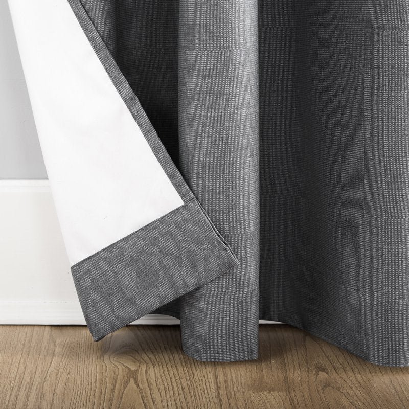 Thermal Insulated Blackout Curtain Panel - Light Blocking, Noise Reducing, Energy Efficient, Grommet Style