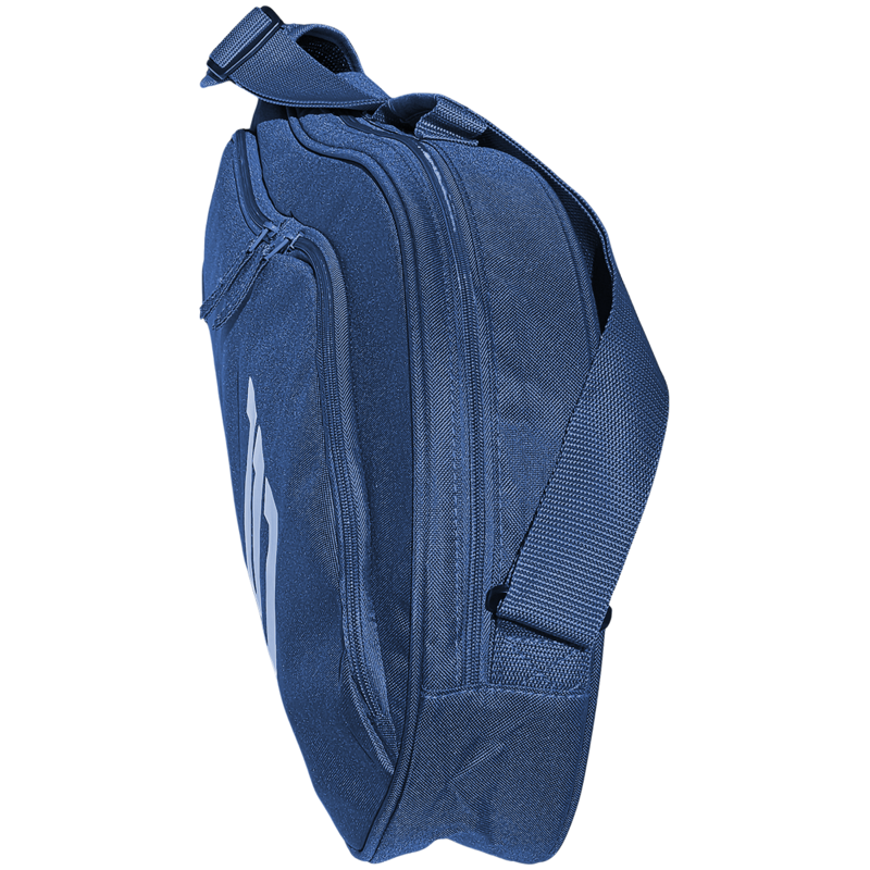 Tennis Racket Holder Bag with Pockets - Lightweight Canvas, Adjustable Strap