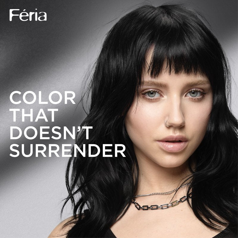Permanent Hair Color Kit with Multi-Faceted Shades and Nourishing Serum