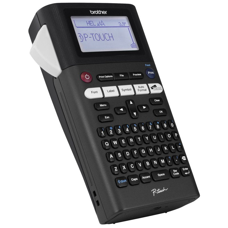 Handheld Label Maker with One-Touch Formatting and Custom Printing