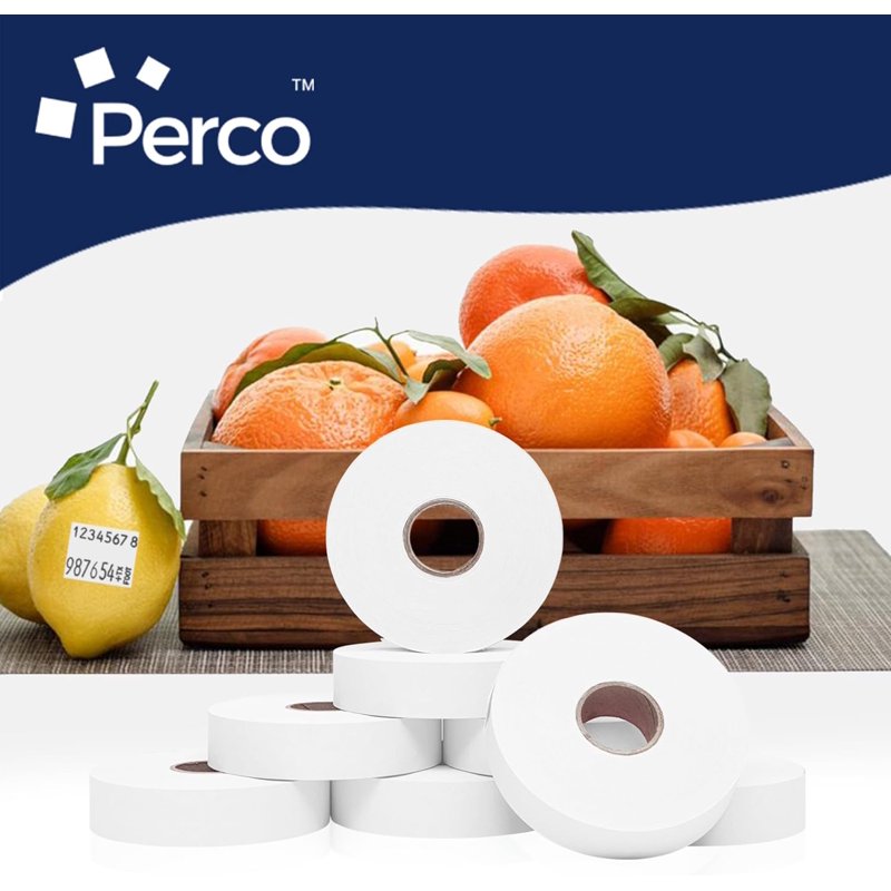 Price Label Set for Monarch 1136 - White Labels, 112,000 Count, Bulk Pack