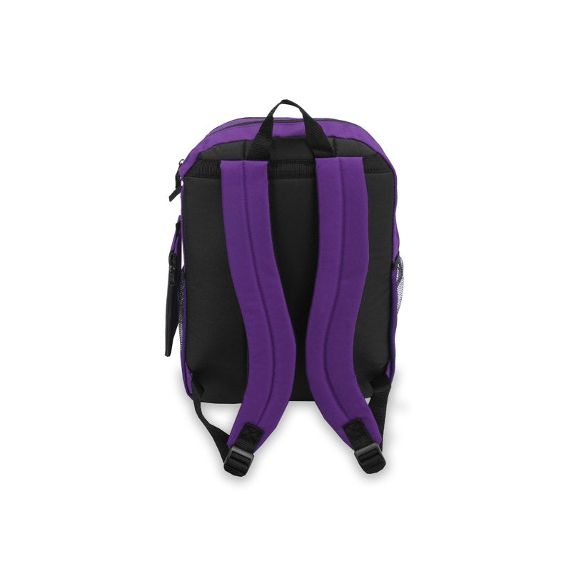 Unisex 18-Inch Laptop Backpack with Padded Compartments for School Work Travel