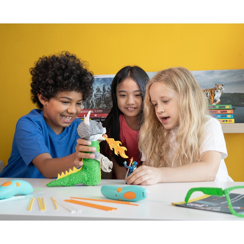 Kids 3D Printing Pen Set - Safe, Wireless, STEM Learning Toy