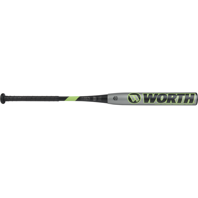 Worth Mayhem Slow Pitch Softball Bat 34 Inch - High-Performance Alloy Bat