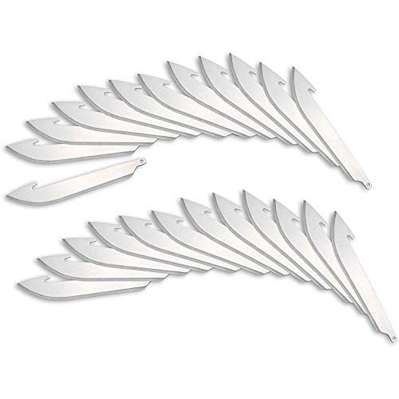 Outdoor Edge Razor Series Knife Replacement Blades 3.5-Inch 24-Pack