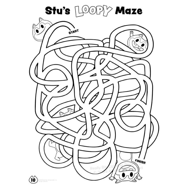 Lyla in the Loop Coloring Book Set - Personalized Kids Activity Gift (25 Copies, 8.5x11)