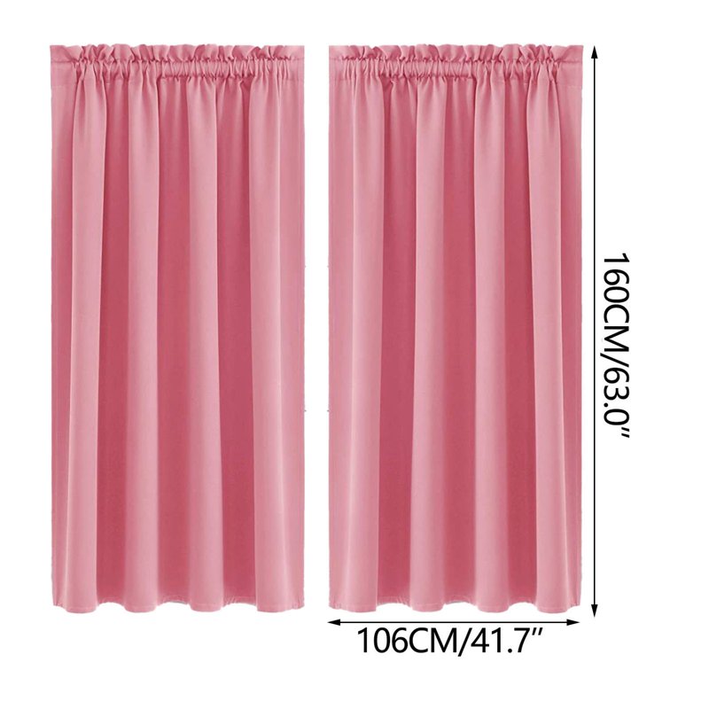 Blackout Curtains for Bedroom and Living Room - Thermal Insulated Grommet Panel