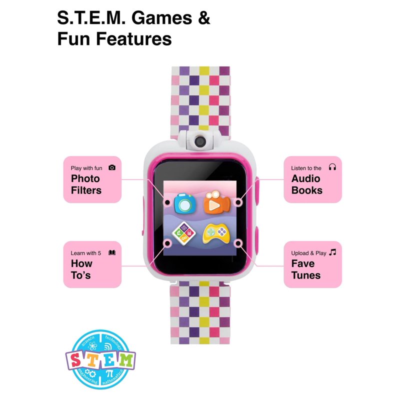 Kids Smartwatch with Earbuds - Educational & Fun Gift for Children