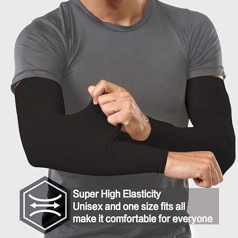 Cooling UV Protection Arm Sleeves for Sports and Outdoor Activities - UPF 50+