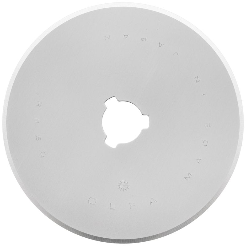 60mm Rotary Blade Pack for Cutting Foam, Fabric, Leather, Paper & Vinyl