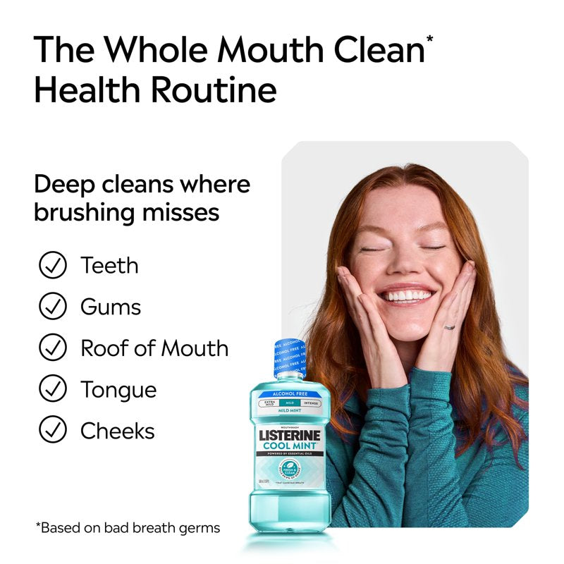 Alcohol-Free Mouthwash for Bad Breath Fresh Breath Oral Care 500mL