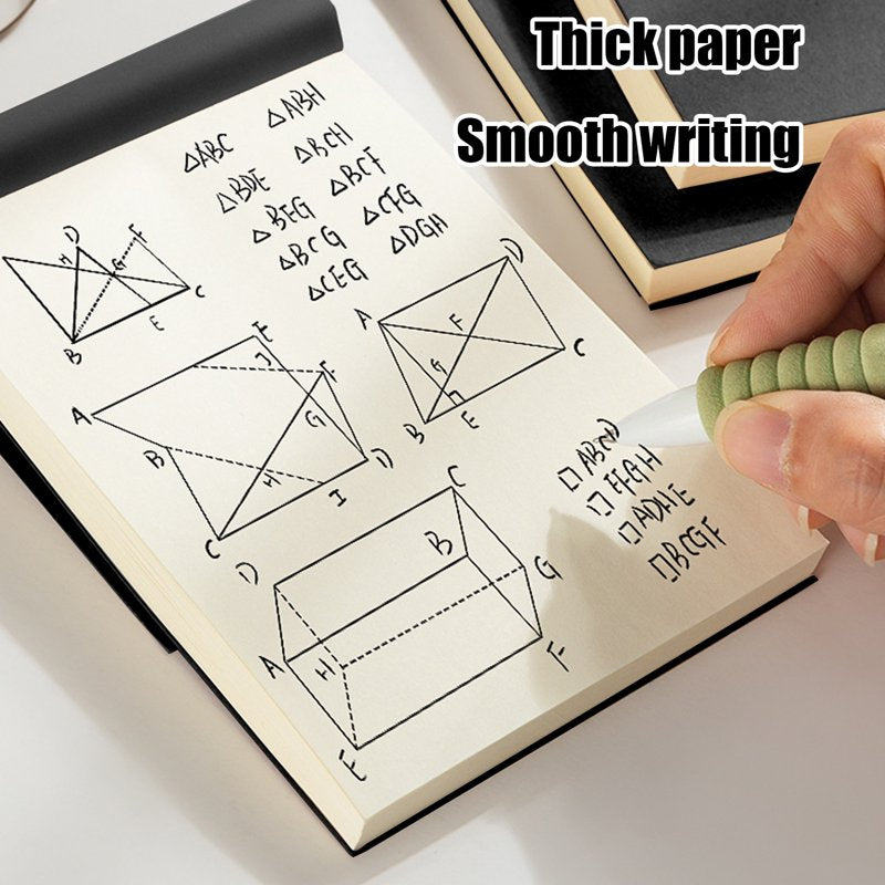 Heavyweight Sketchbook with 500 Pages - 180gsm Thick Paper Portable Art & Drawing Pad