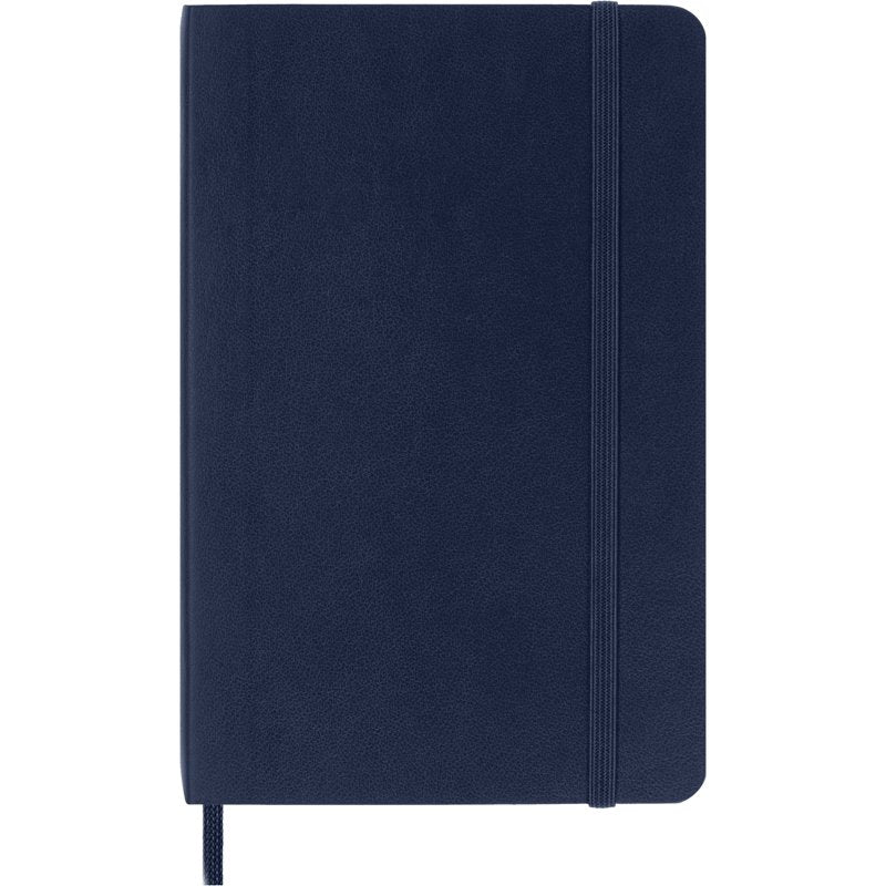 Moleskine Classic Pocket Notebook - Soft Cover, Ruled, Sapphire Blue