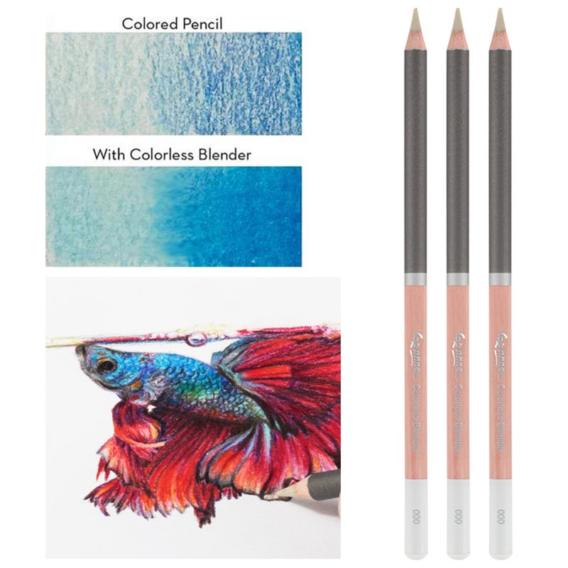 Colored Pencil Set with Blenders - 120, 72, 24 Count Professional Art Supplies