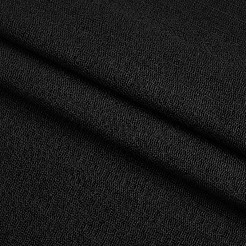 Blackout Linen Curtain Set with 3-Layer Magic Liner - Room Darkening & Insulating, 2 Panels