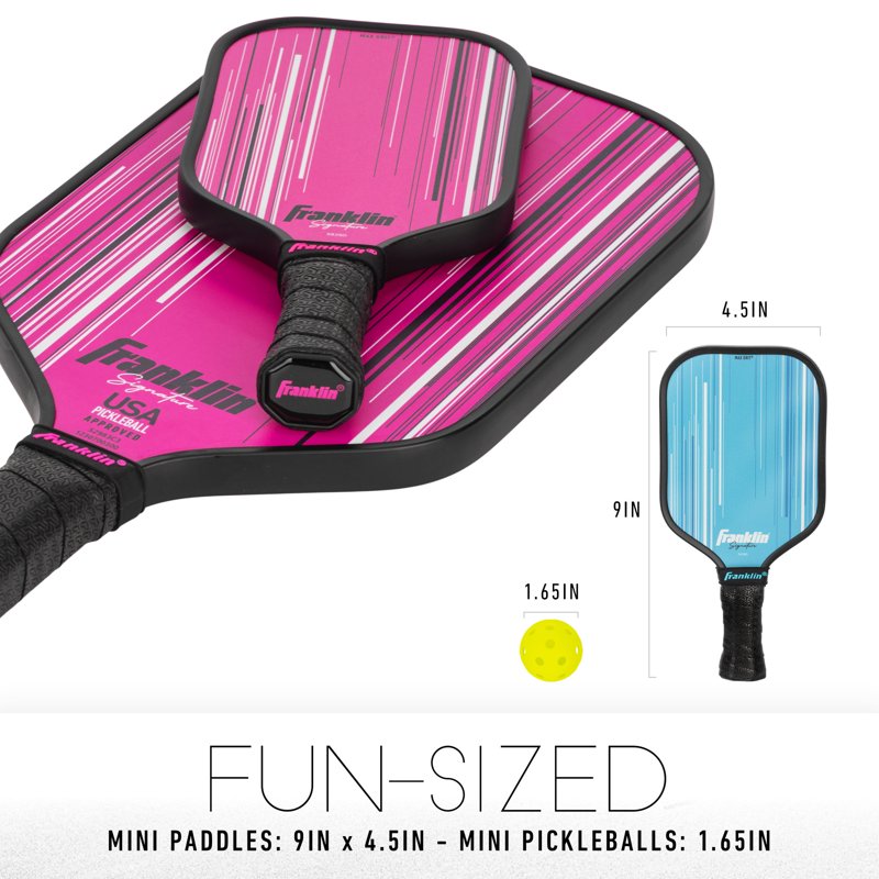 Mini Pickleball Game Set - Tabletop Paddle & Ball For Indoor Play