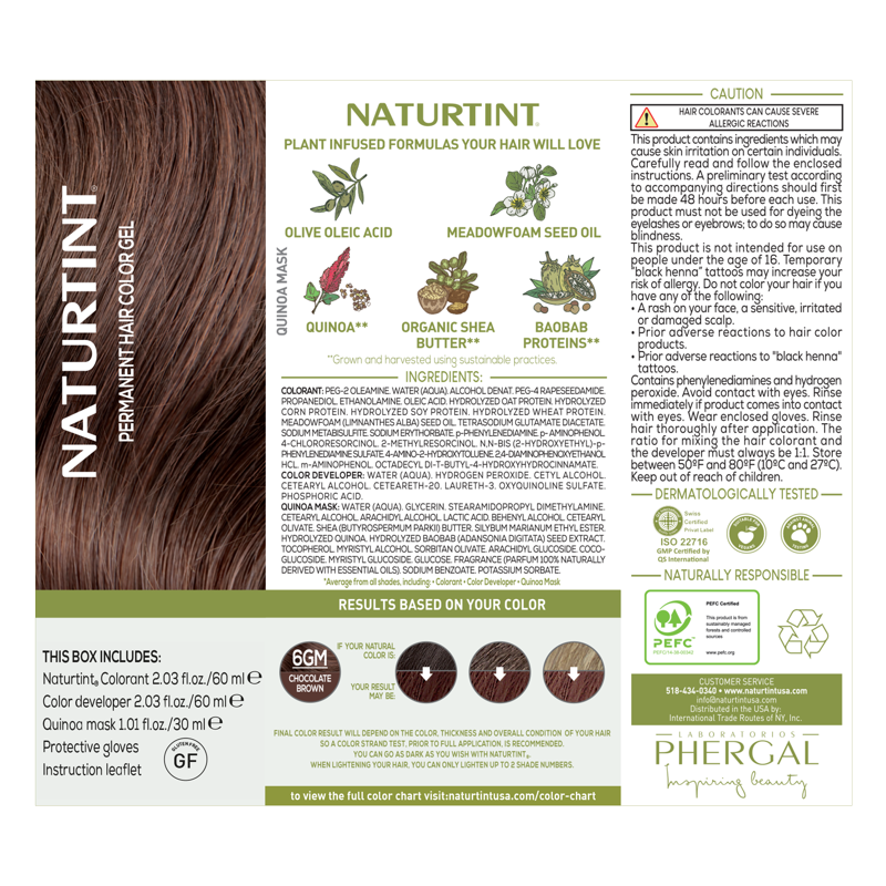 Permanent Hair Color Kit - Natural & Long Lasting Shades for Home Use