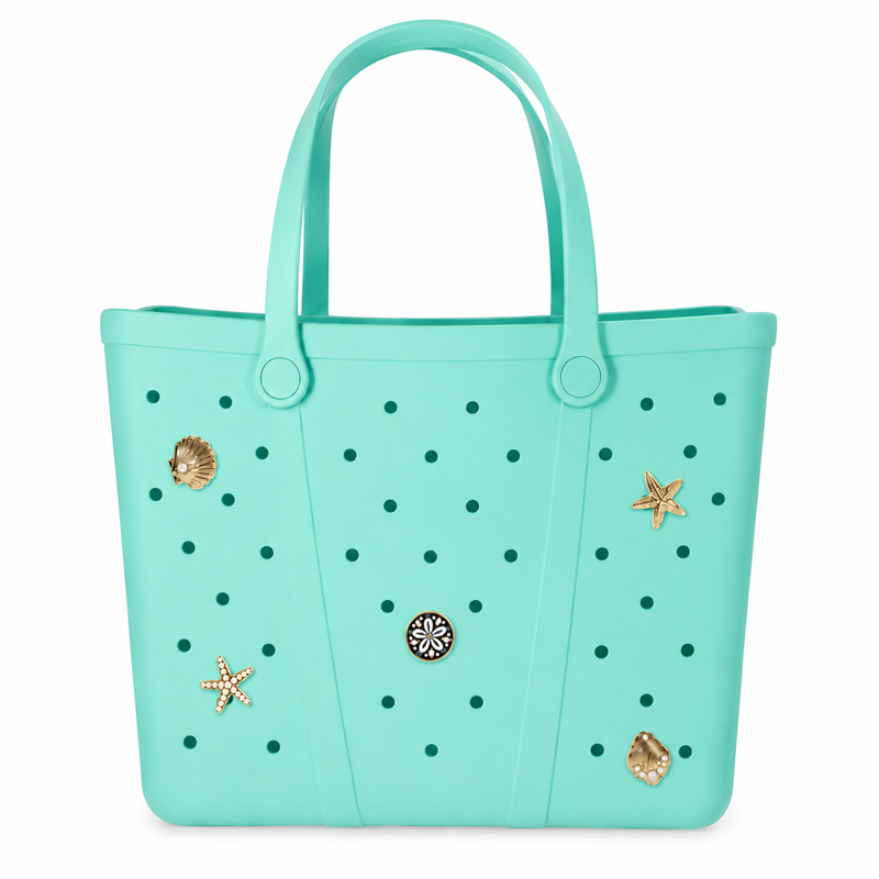 Waterproof EVA Beach Tote Bag for Women, Spacious & Lightweight