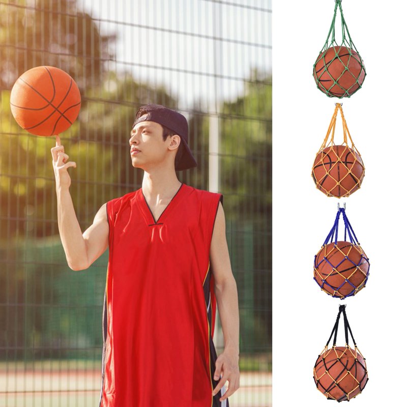 Multipurpose Basketball Net Bag - Heavy Duty Storage for Sports Balls & Equipment
