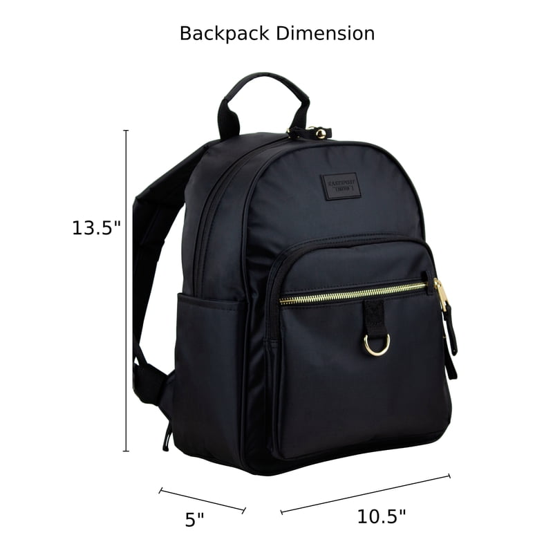 Mini Backpack for Travel & Daily Use - Secure Locking Pockets & Tablet Sleeve