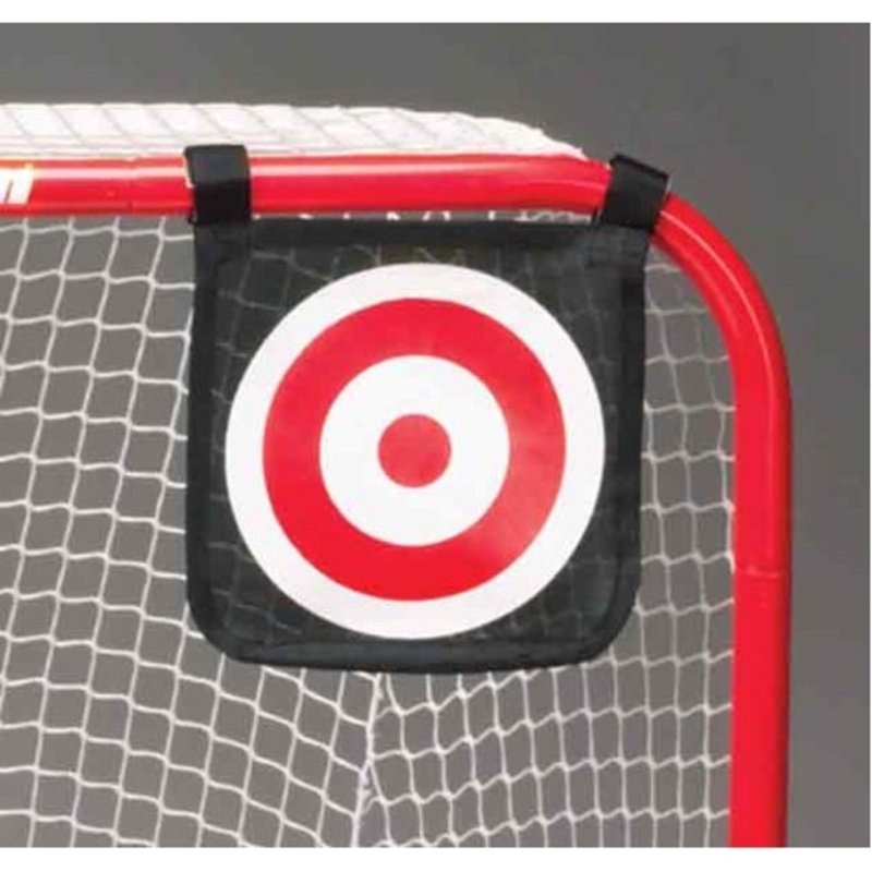 Hockey Shooting Targets Set with Self-Stick Straps and Steel Frame