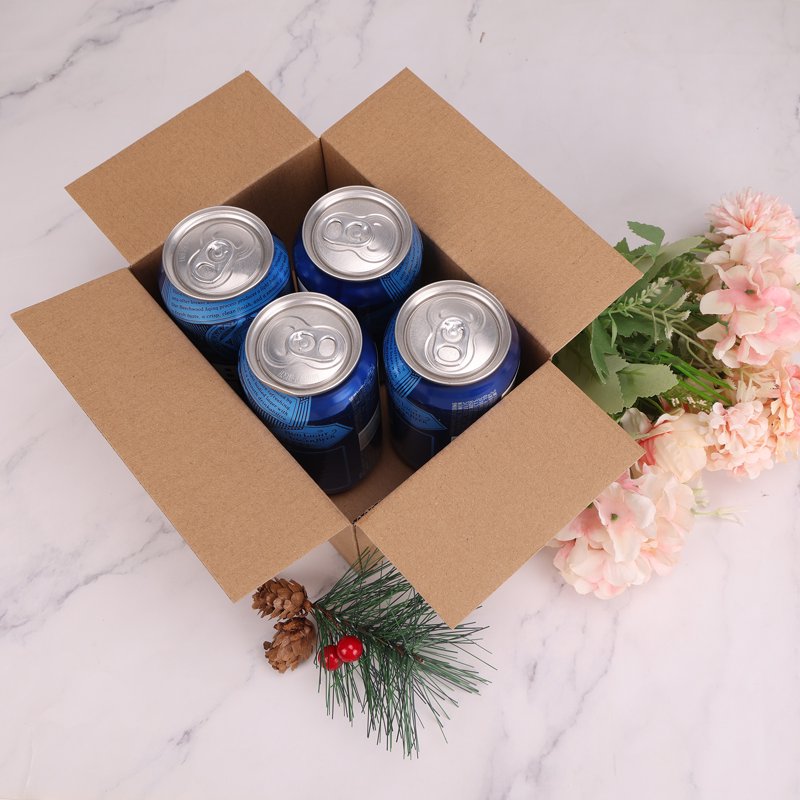 Set of 40 Brown Shipping Boxes 7x5x4 Inches for Packaging & Mailing
