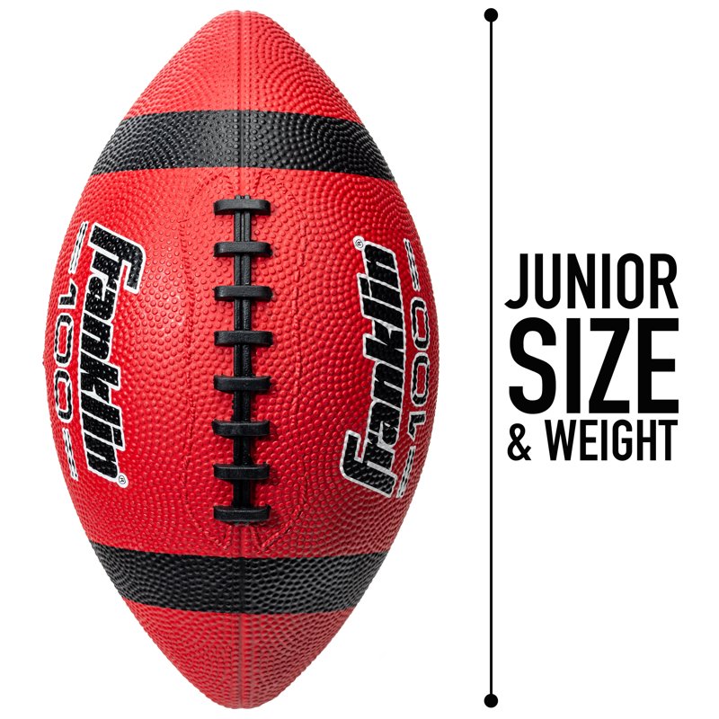 Junior Rubber Football 6-Pack with Pump - Kids Outdoor Play
