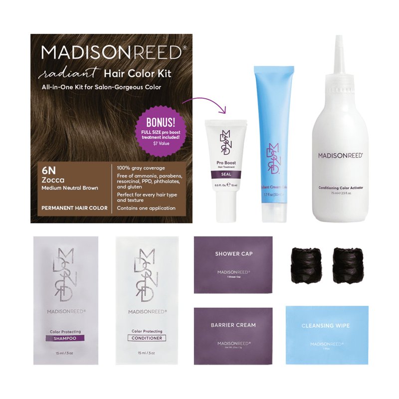 Permanent Hair Color Kit with Bonus Pro Boost - All Shades Available