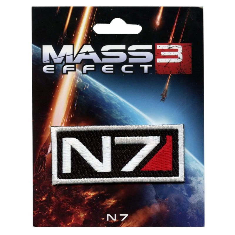 Mass Effect N7 Logo Embroidered Patch - Military Style Badge