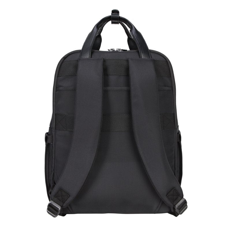 Convertible Travel Backpack Tote with Laptop Sleeve - 16-Inch Nylon
