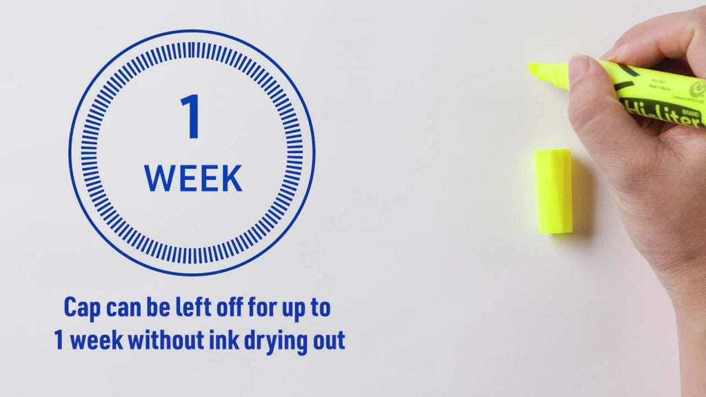 Avery Hi-Liter Desk-Style Highlighters, Fluorescent Yellow, Pack of 36