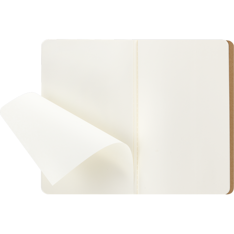 Large Kraft Brown Cahier Journals Set of 3 - Plain Note Books for Writing