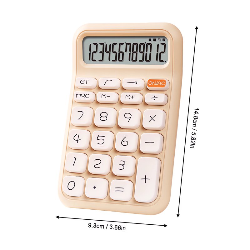 12-Digit Scientific Calculator with Large LCD Display & Auto Power-Off