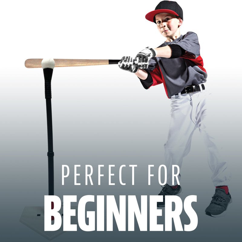 Kids Baseball Tee Ball Starter Set with Bat and Ball - Ages 3+